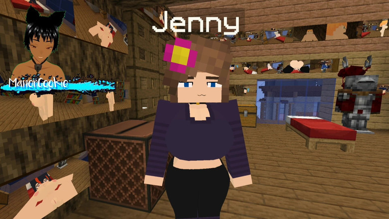 Manor Cookie: Minecraft Jenny Mod Fapcraft verschillende seksanimaties voor Jenny