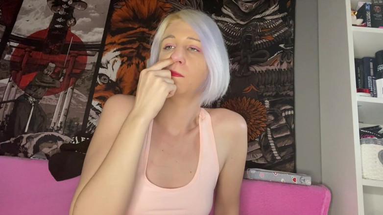 Cuteblonde666: Videoclip cu fetiș cu nas
