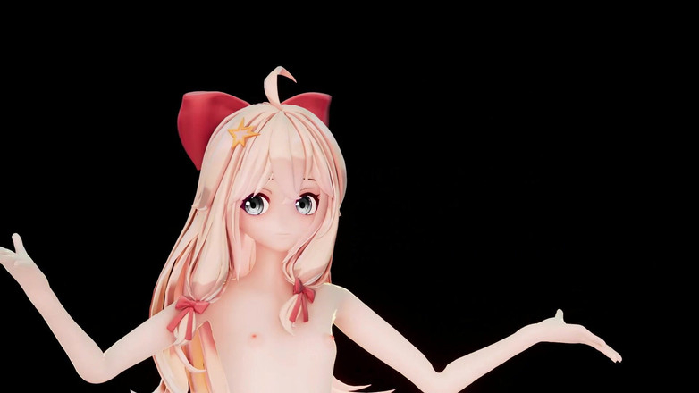 Smixix: Jiaran Diana Hentai Čínský vtuber se svléká tanec Mmd 3D černé oči Barva...