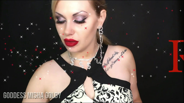 Goddess Misha Goldy: Рецидиву! Я знаю, ти жадаєш бути підчепленим на мене знову!