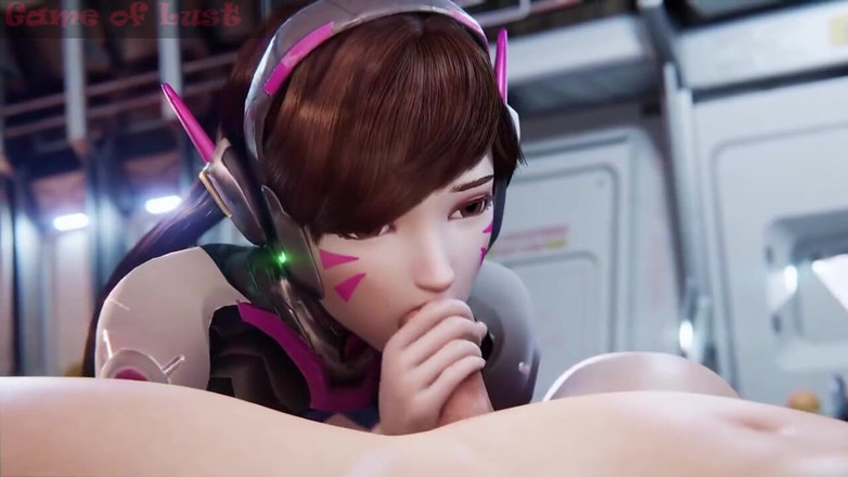 Game of Lust 3D: 3D Dva pompino e creampie