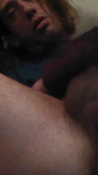 Masturbating My Taint; in Socks and Gloves