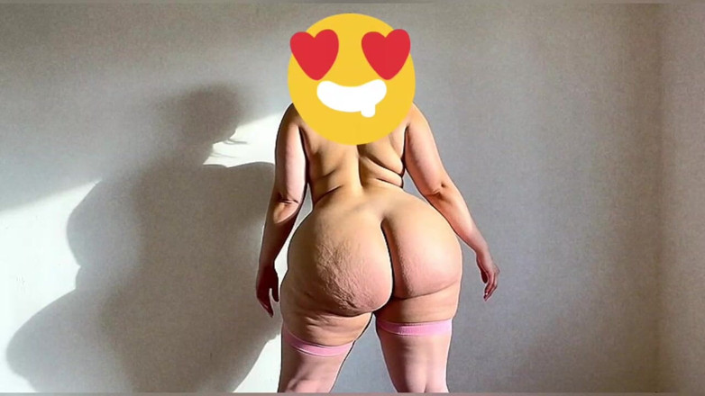 Xprohibidox1: Vrouw met grote reet met een dikke kont schudt het...