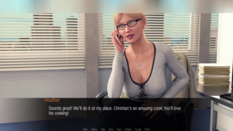 3DXXXTEEN2 Cartoon: Jessica manipuluje s mamkou. 3D porno kreslený sex