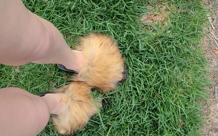 Raven Willow: Mmmm Watch My Perfect Toes, with Toe Rings and Fuzzy...