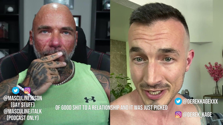 Raw and Uncensored with Masculine Jason: Зізнання порнозірки - Дерек Кейдж (епізод 87)