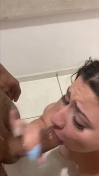 Showing How She Knows How to Make Delicious