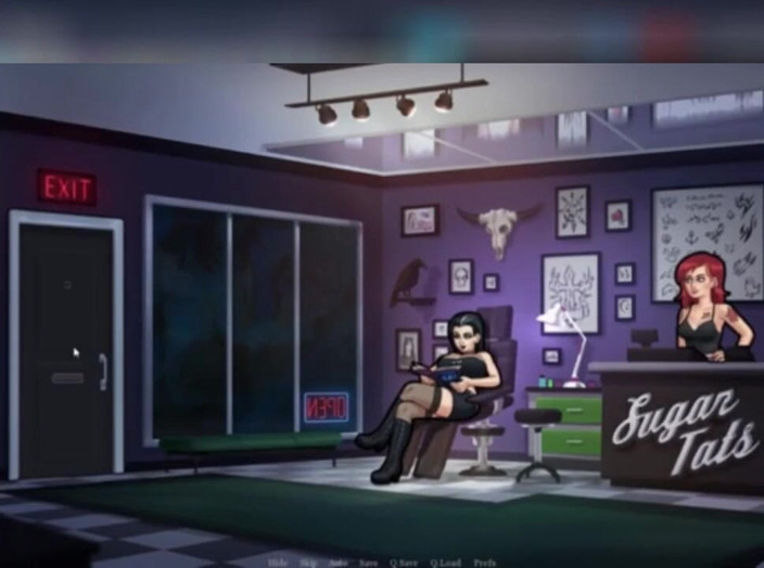 3DXXXTEEN2 Cartoon: Relação sexual em realidade aumentada. 3D pornô cartoon sexo