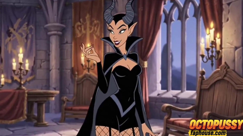 Octopussy Lovers Club: Şehvetli maleficent: çizgi film