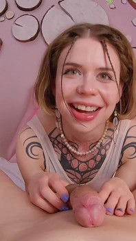 Petite Teen Shows Her Pro Sucking Skills Facial Handjob