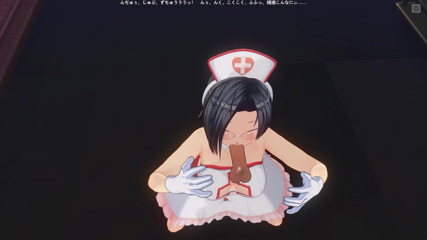 H3DC: 3D hentai en primer plano, enfermera chupó la polla de...