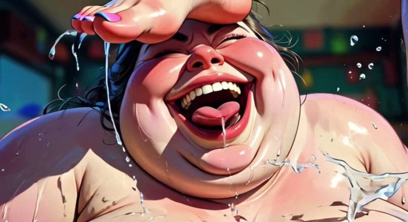 YOUR BEST FANTASY: BBW Obsessively Licking Feet - Addicted and Full of Pleasure
