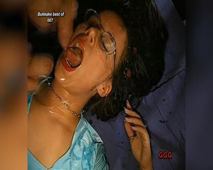 MMV German Teens: Glasses Drenched - Slut Takes Endless Facials and Cumshots