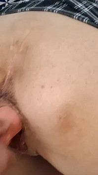 18-year-old Teen, Dildo in Pussy