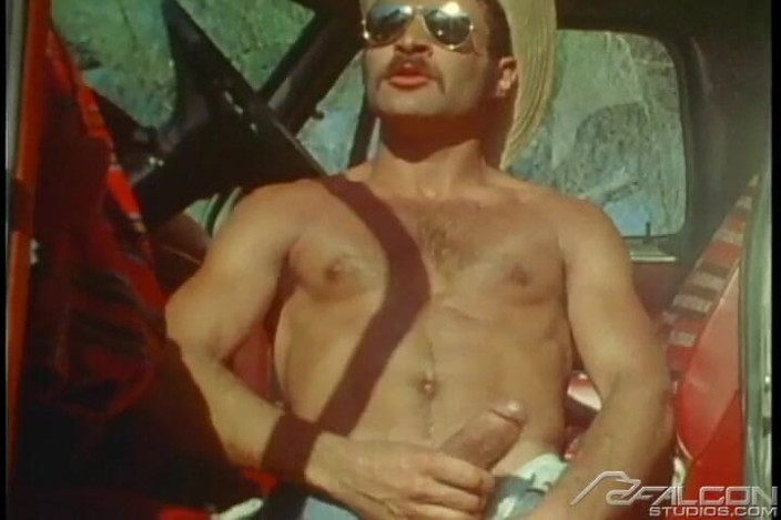 Falcon Studios: Pulling His Truck off to the Side of the Road