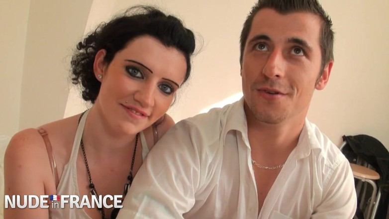 Nude in France: Naughty Exhibitionist Couple Lets a Stranger Film Them Fucking