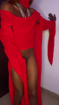 Cross Dresser with Big Cock