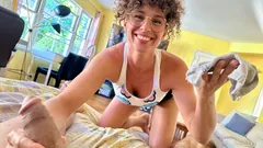 Stepmom Finds Your Cum Sock