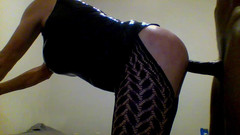 Samantha slut: VELKÉ ČERNÉ Péro šuká zadek Sissy Samantha
