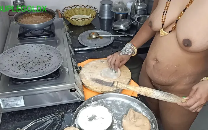 Sexy Komal: While making roti, I pushed it hard to do two...