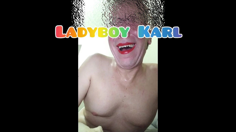 Ladyboy Karl: Morning Breakfast Cumm in My Mouth