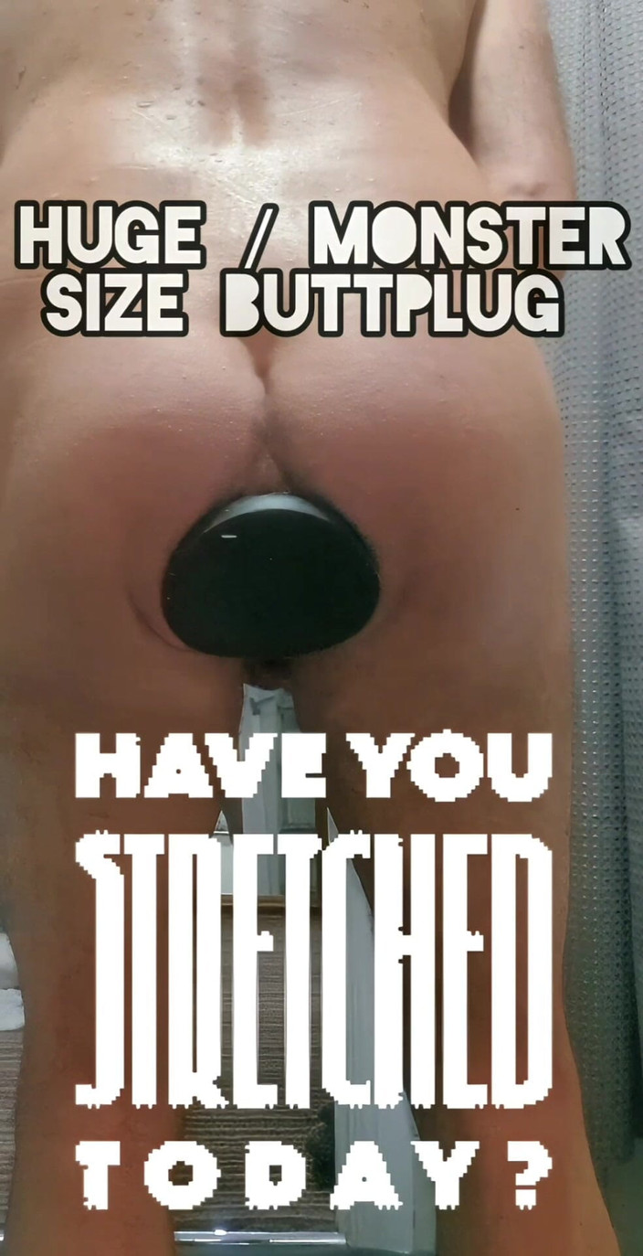 MaleModel: Büyük göt tıkacı