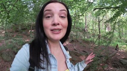 Faye Taylor: Desperate to pee in the woods No.2