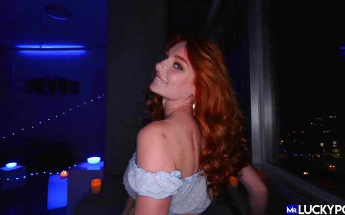 Mr.Lucky POV: Hot night with girl next door Lacy Lennon