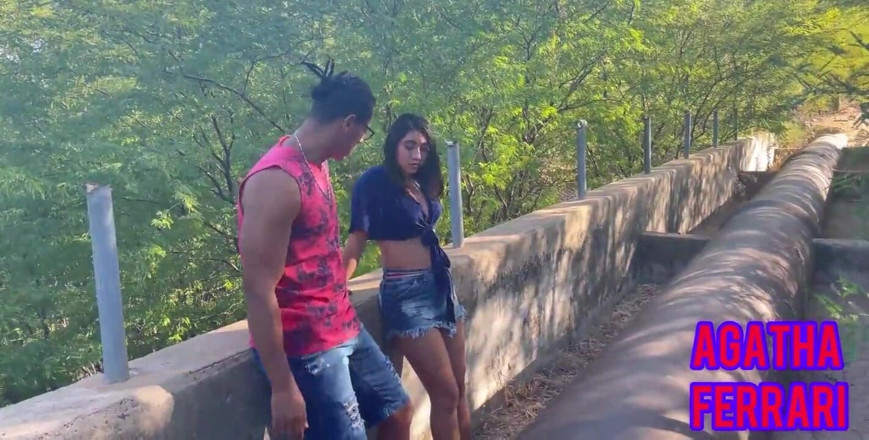 VictorHugo: Novinha Moaning Until Cumming in the Black Guy's Roll