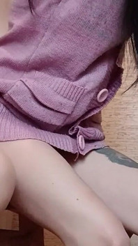 Quick Lesbian Sex in the Kitchen with a Strap-on
