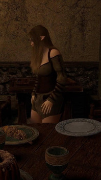 Dragonborn martella una ragazza taverne - skyrim Parodia