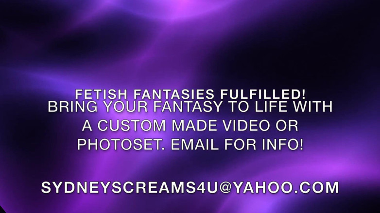 Sydney screams fetish: Auditory Sensual JOI - HD Wmv