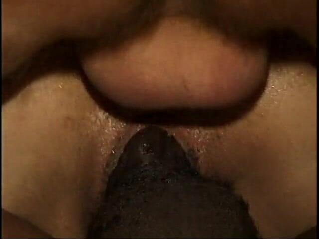 Sex Karma: Young beauty gets double penetrated by two hard black poles