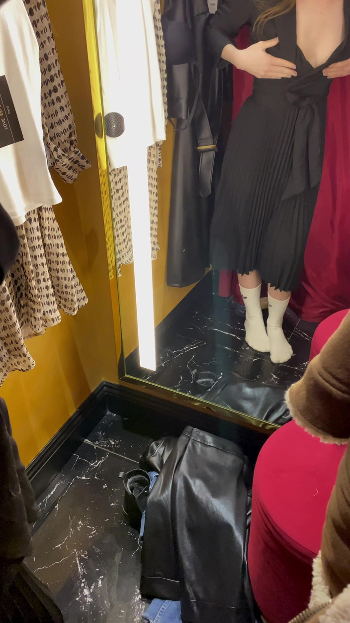 Lady Anna: Trying on Clothes. Part 2