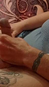 Neighbor Loves a Long and Deep Blowjob While Watching a Cumshot