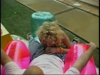 My MILF: Horny blonde slut gets rammed by pool