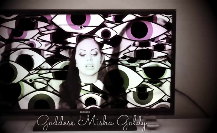 Goddess Misha Goldy: 哀れな孤独なジャーカホリックに屈辱的なJOI!
