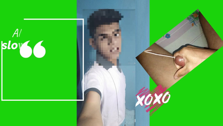 Hot Kolla: Teen sri lanka schwuler Twink-junge moarn Während Musterbate auf Selfie-cam