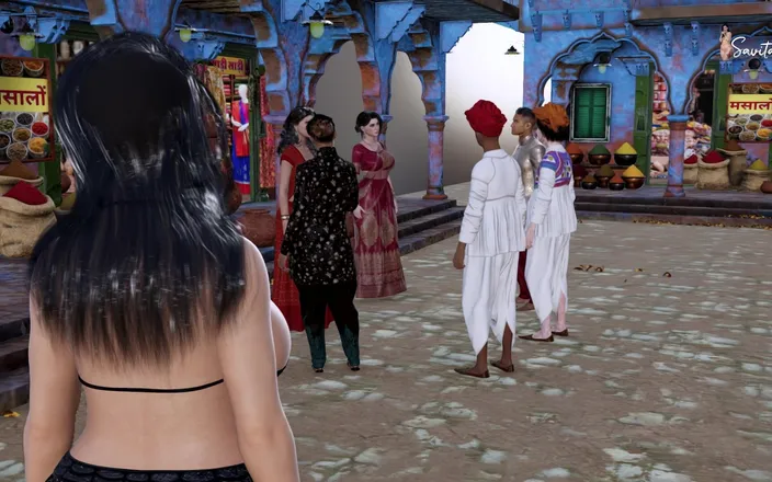 Your savita bhabhi: Sexy Indian Desi Bhabhi Meena Got Fucked by Her Customers