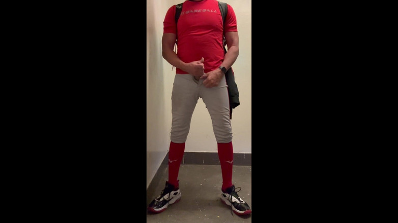 JockDad87: Baseball Dilf Jockdad87 Opouští Jeho V Rychlosti