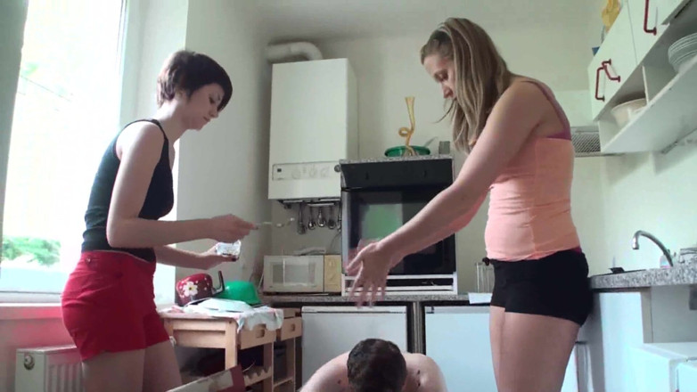 Femdom Austria: Mess Making in The Kitchen Continues