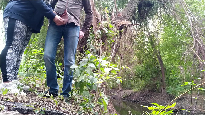 OurFetishLife: MILF stepmom takes care of stepson in nature