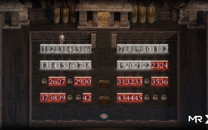 Mr Studio X: Treasureofnadia - puzzles 1 à 6, promenade E3 88