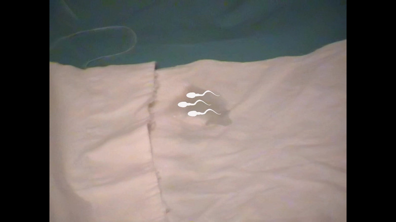 Mark Hannes: Masturbación de paja desnuda en el taller de hobby