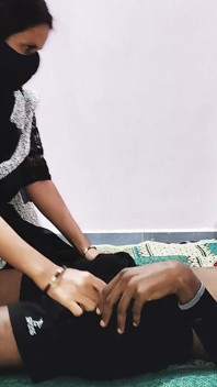 Sexy desi indický pár v pokoji