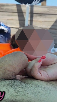 Profesora Francesa Arriesgado Dick Flash Playa Pública Corrida Delante De Voyeurs Misscreamy