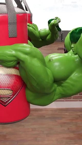 The BenJojo: Nude Flexing Session