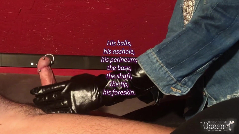 Dominatrix Frida: Sissy training - task 14 - cock worship training