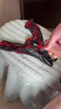 Cum on Wife’s Panties 11