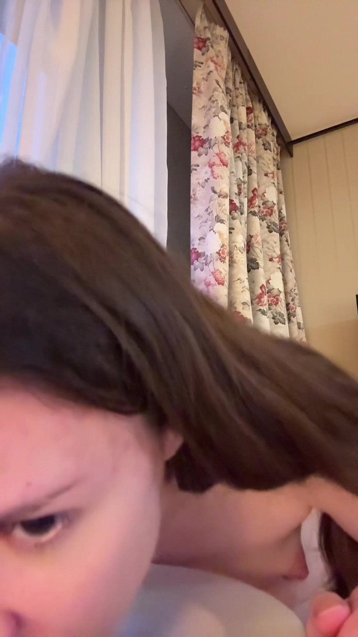 JuliaVeil: Russian Mukbang: Naked Girl Eating Dumplings While Having Dirty Russian...